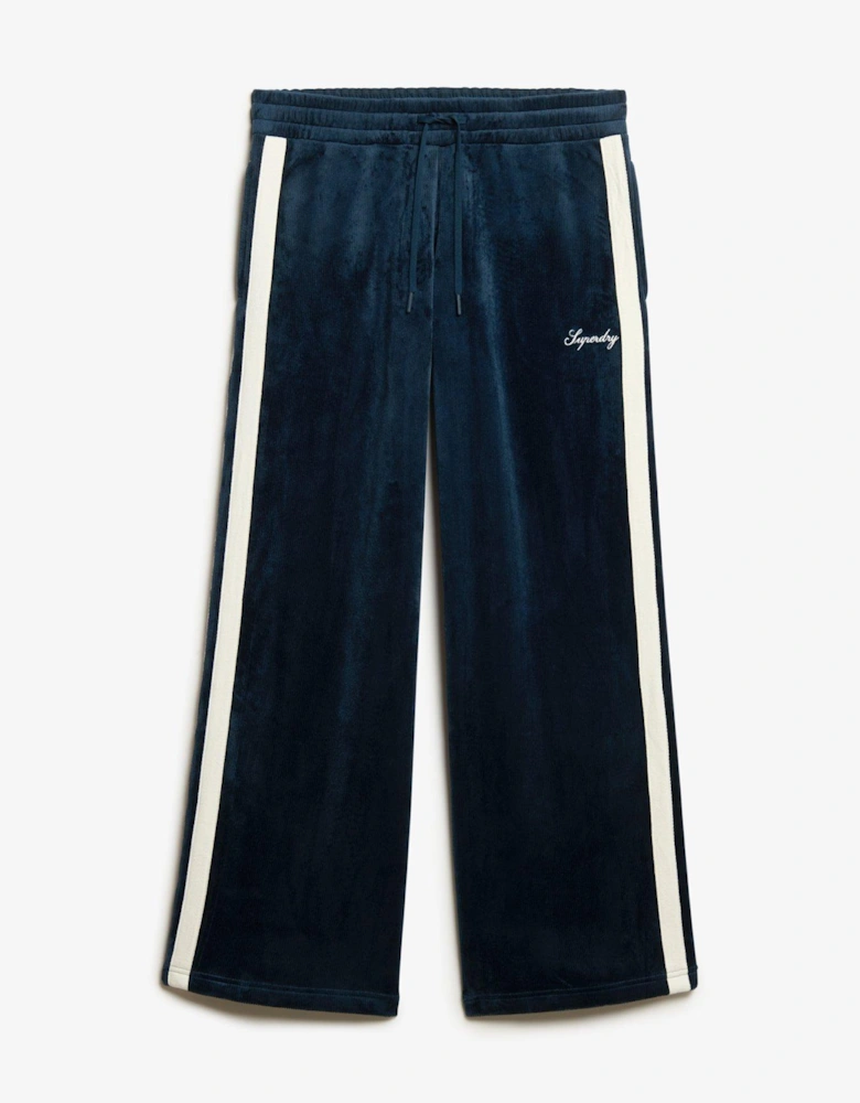 Country Club Velour Jogger - Navy