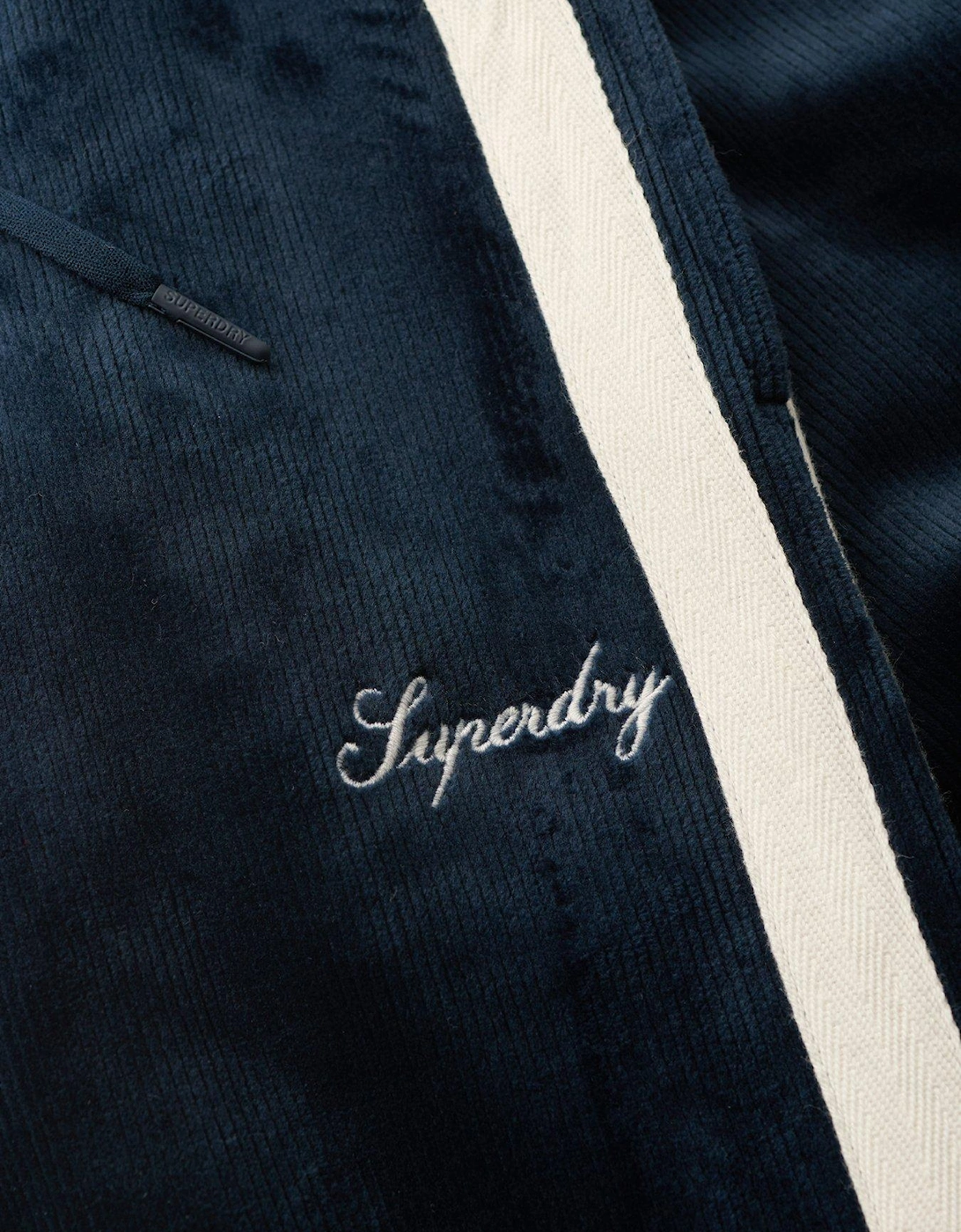 Country Club Velour Jogger - Navy