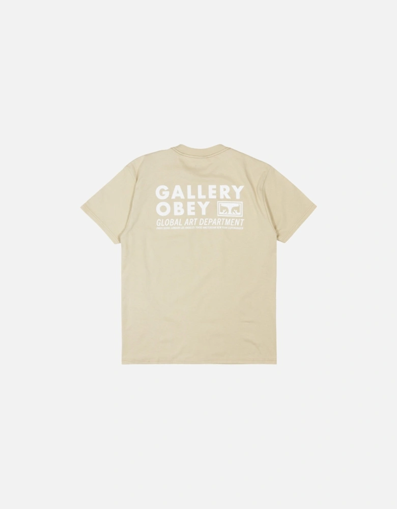 Global Art Department T-Shirt - Sand