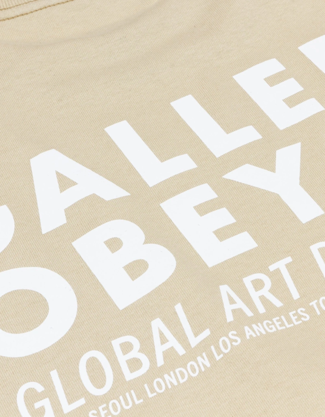 Global Art Department T-Shirt - Sand