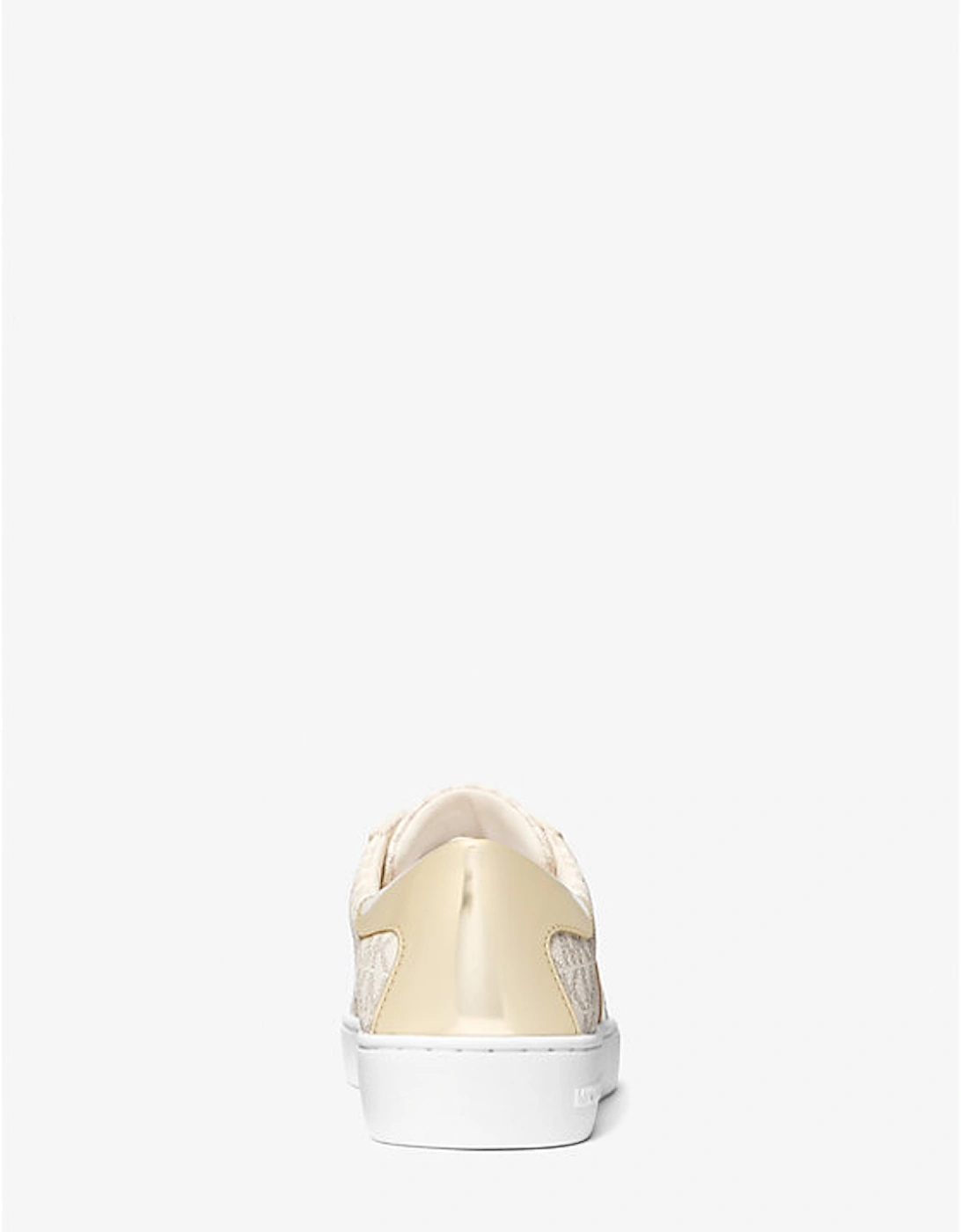 Keaton Metallic Striped Signature Logo Sneaker