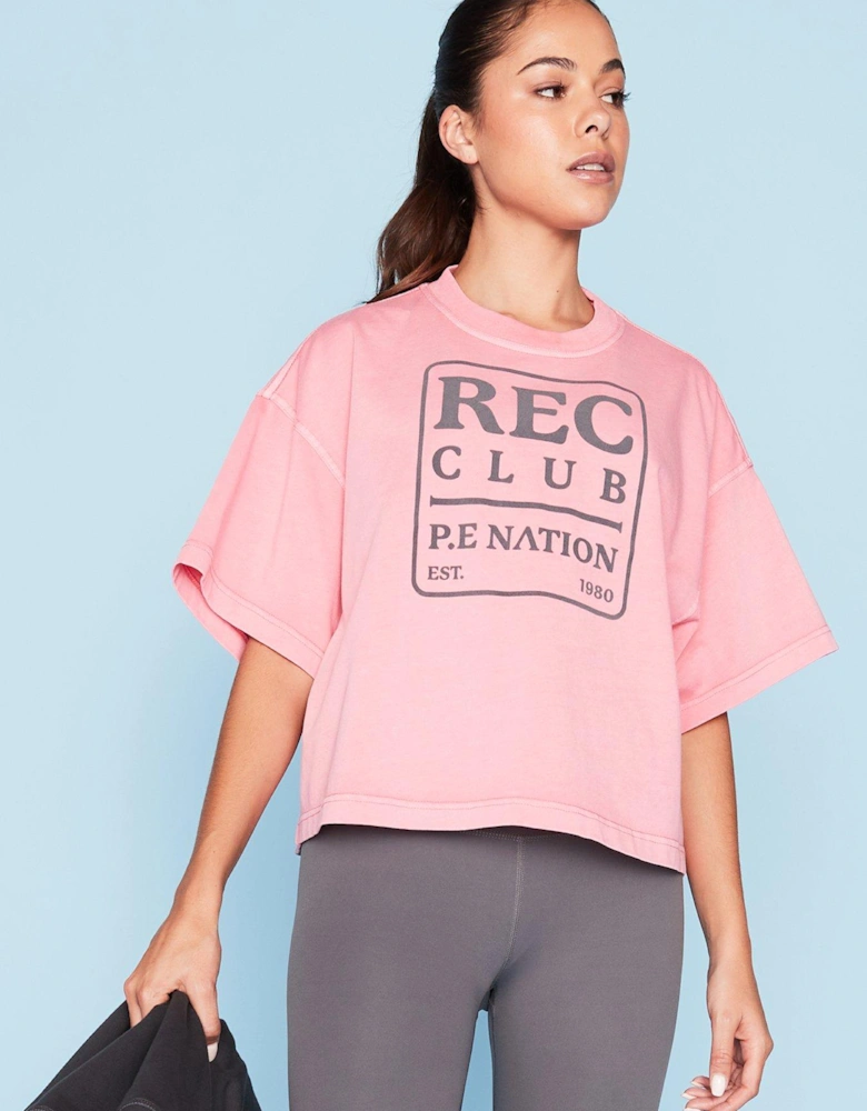 Womens Training Rally T-Shirt - Pink