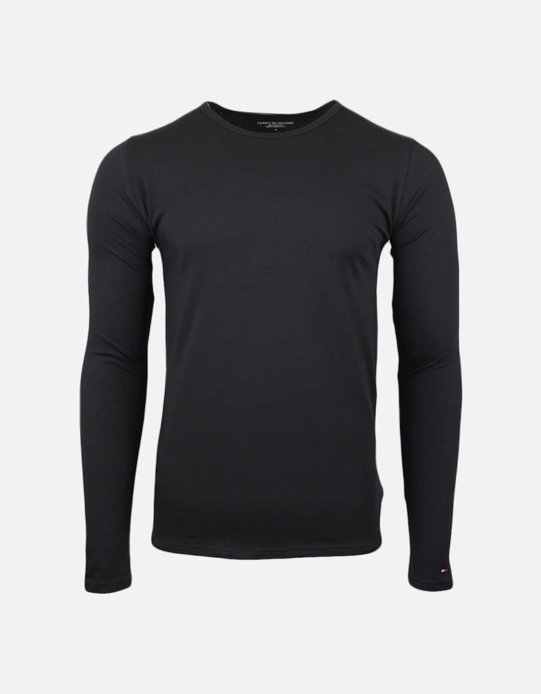 3-Pack Premium Essentials Long Sleeve T-Shirts, Black