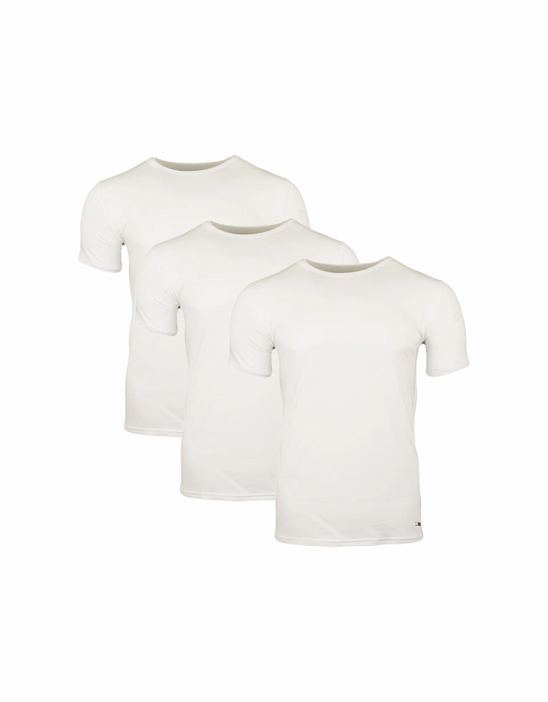 3-Pack Premium Essentials Stretch T-Shirts, White, 3 of 2