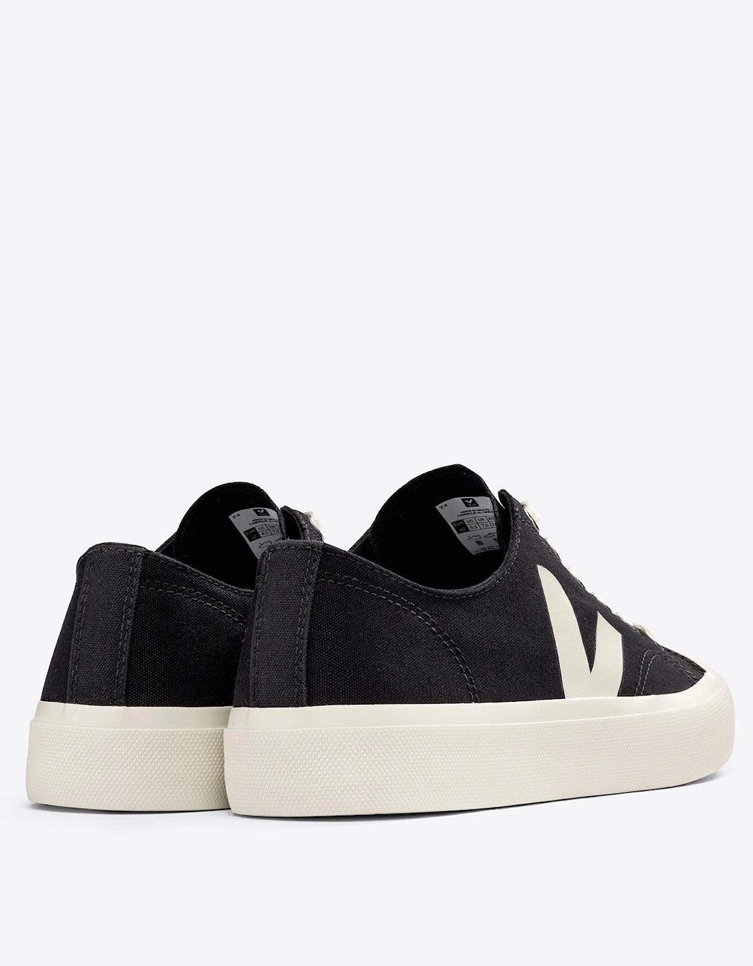 Women's Wata II Low Canvas Trainers - Black