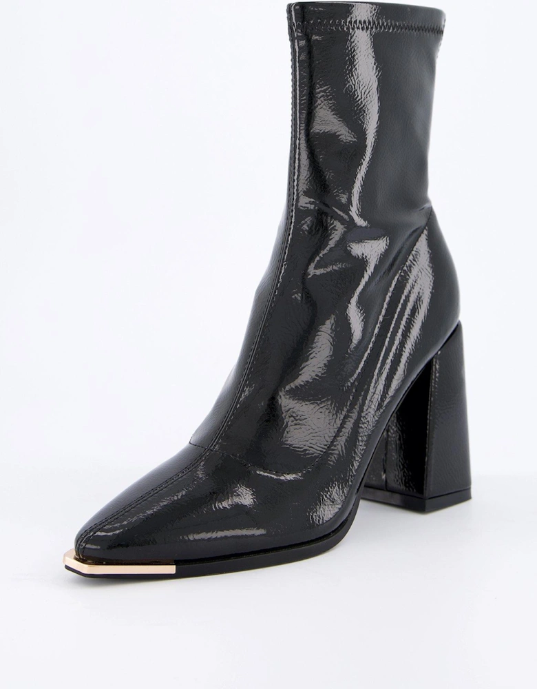 Tulipa Ankle Boots - Black