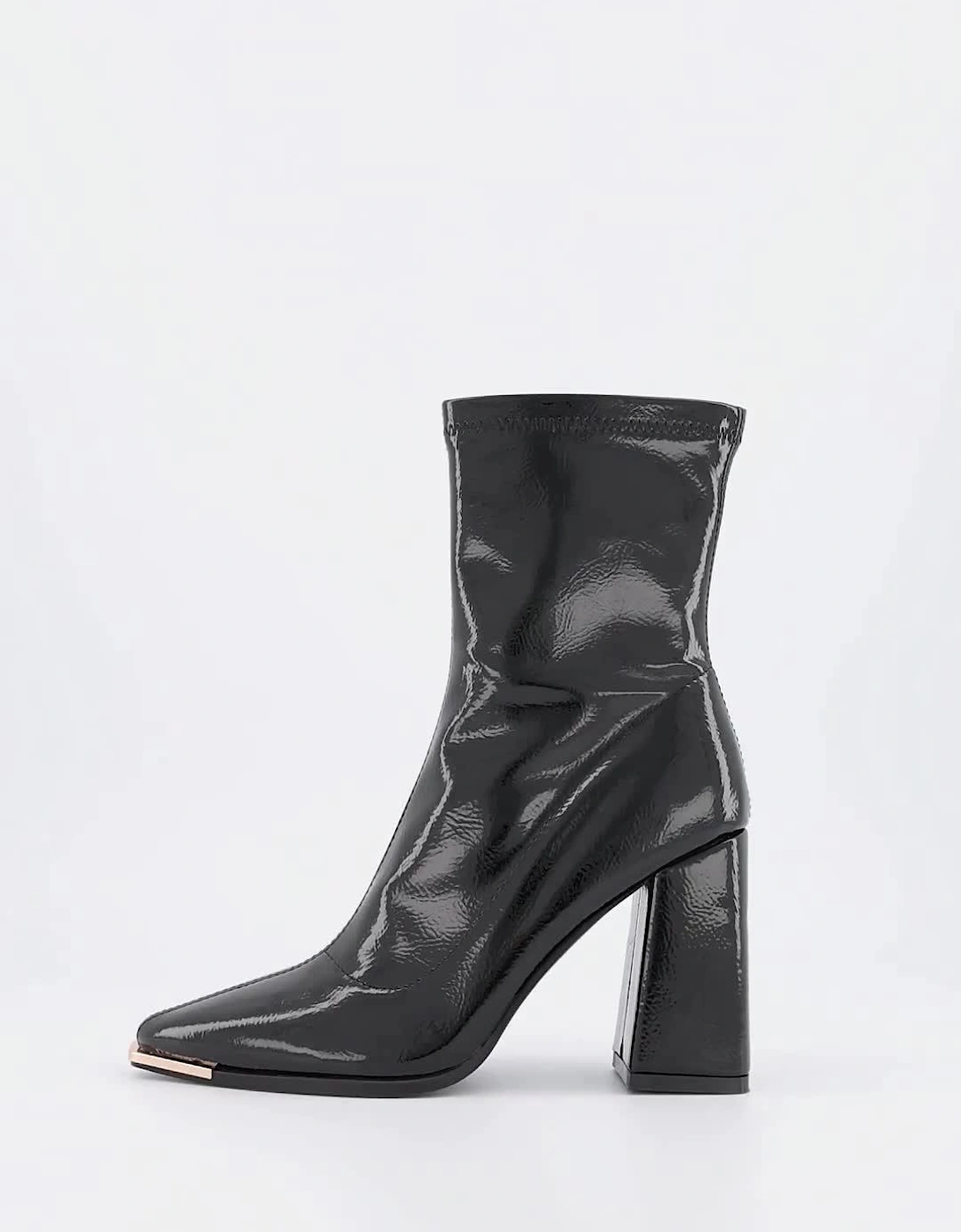 Tulipa Ankle Boots - Black