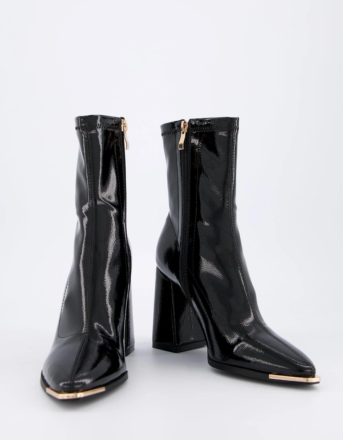 Tulipa Ankle Boots - Black