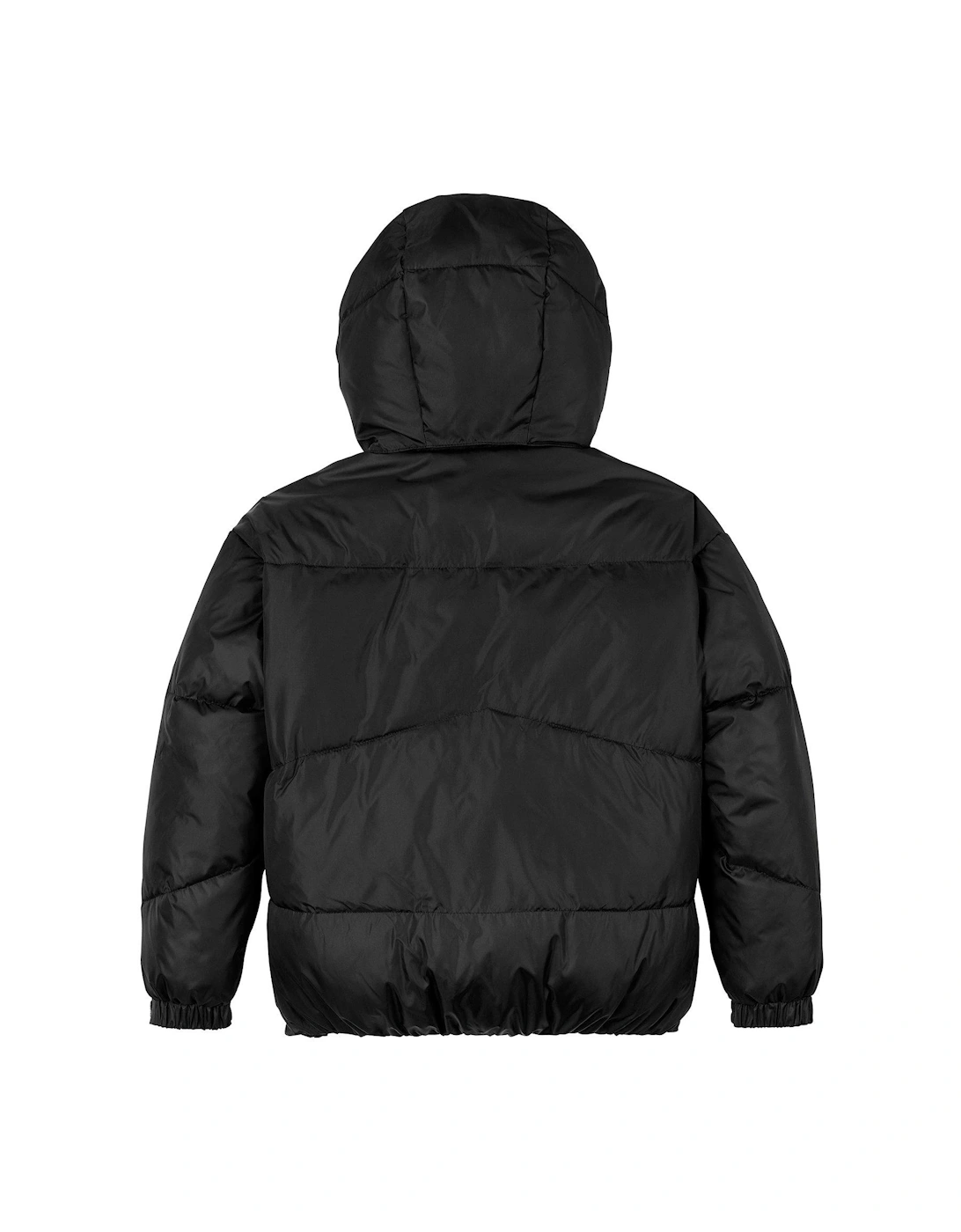 Girls CK Short Padded Jacket - Black