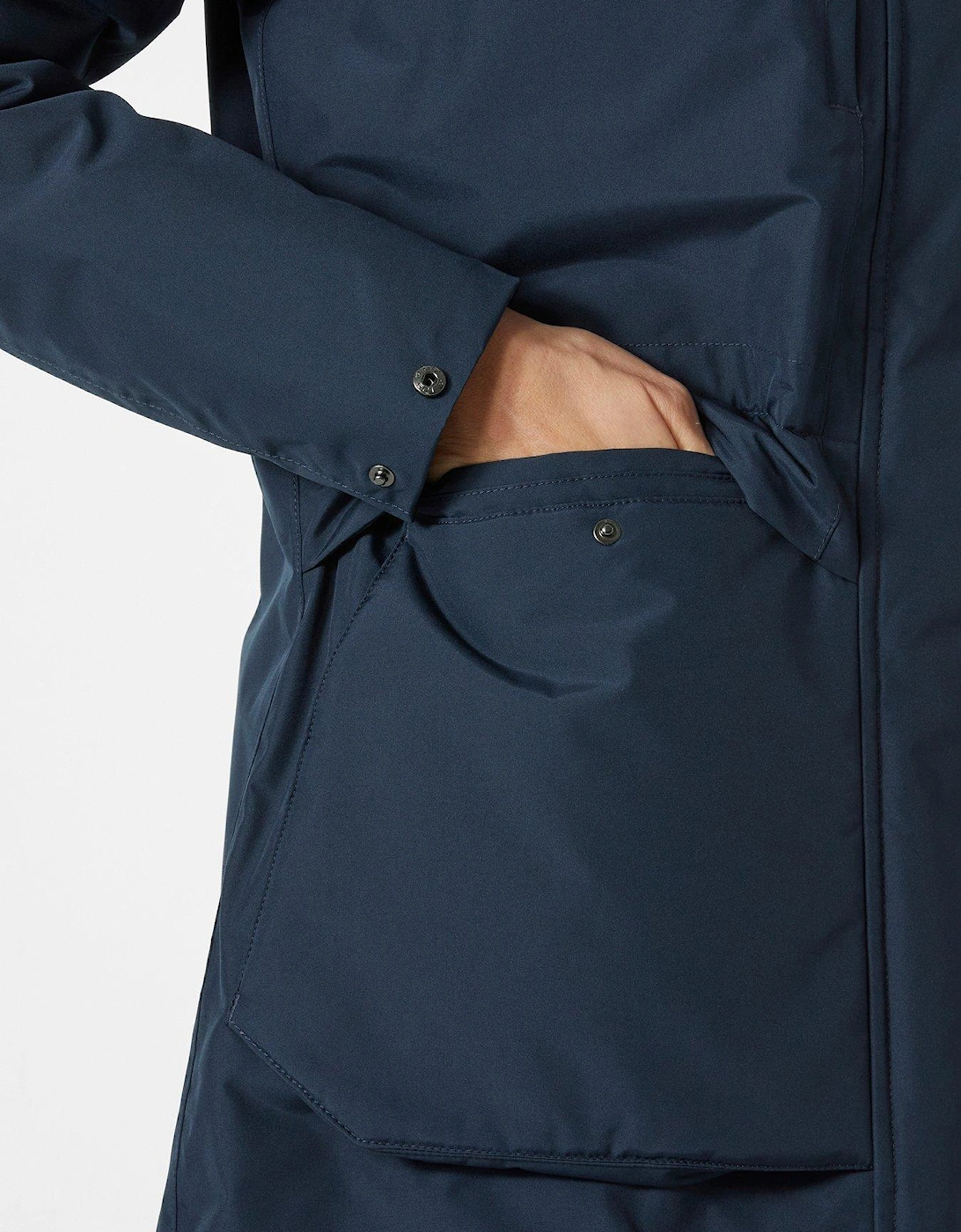 Womens Coastal Parka - Navy