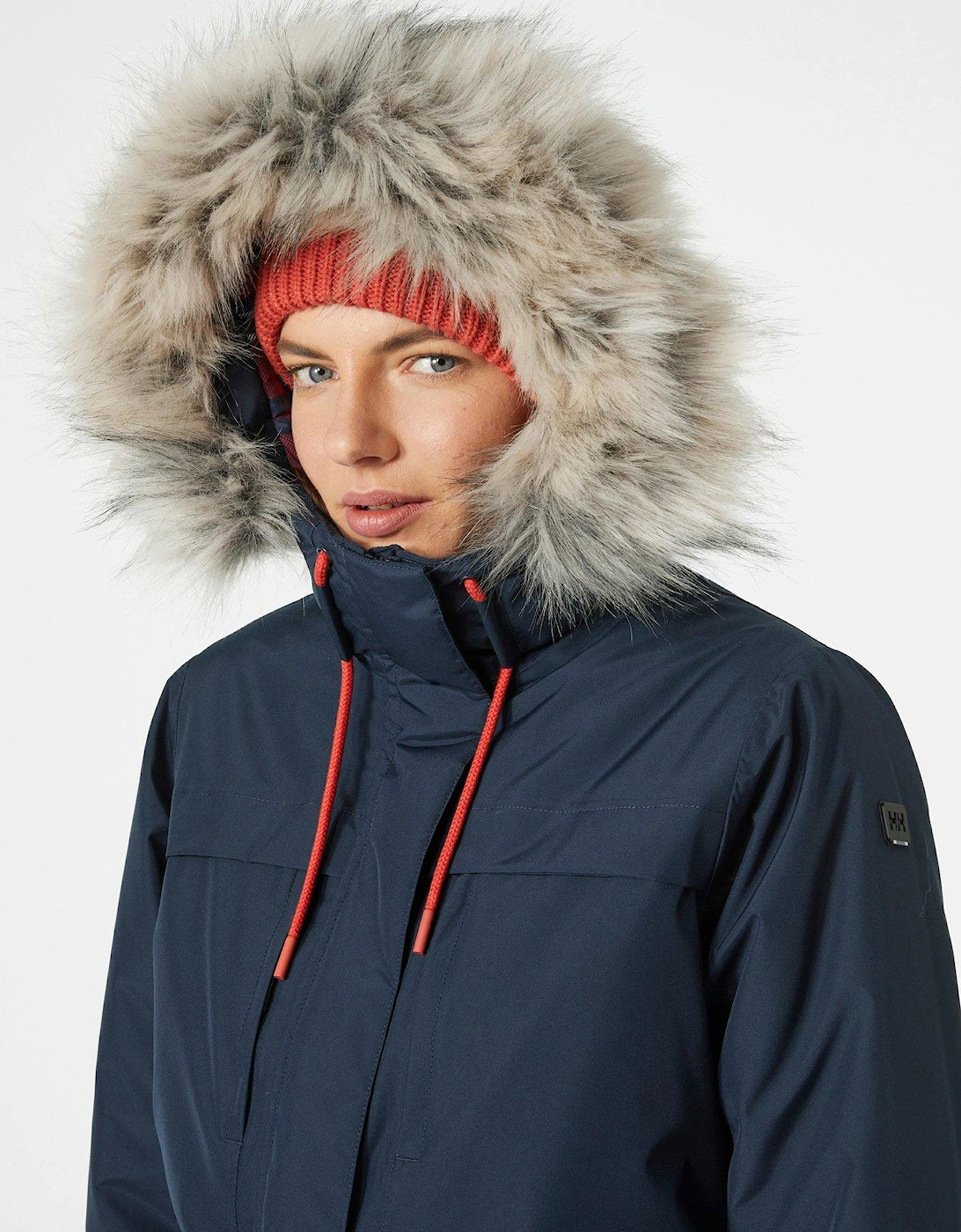 Womens Coastal Parka - Navy