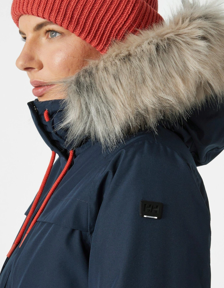 Womens Coastal Parka - Navy