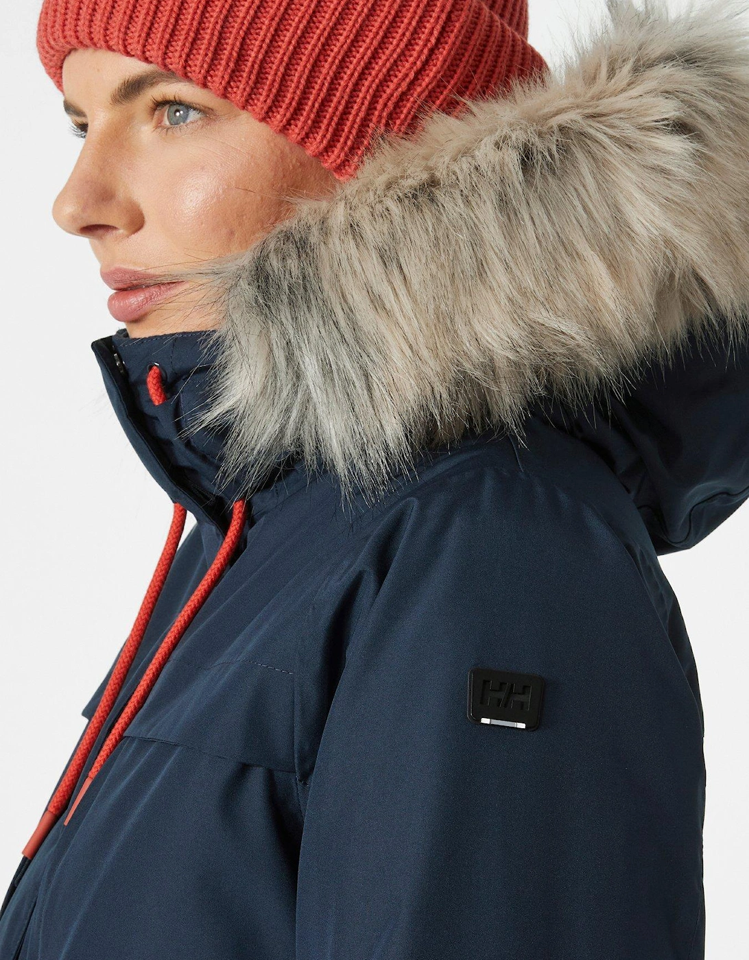 Womens Coastal Parka - Navy