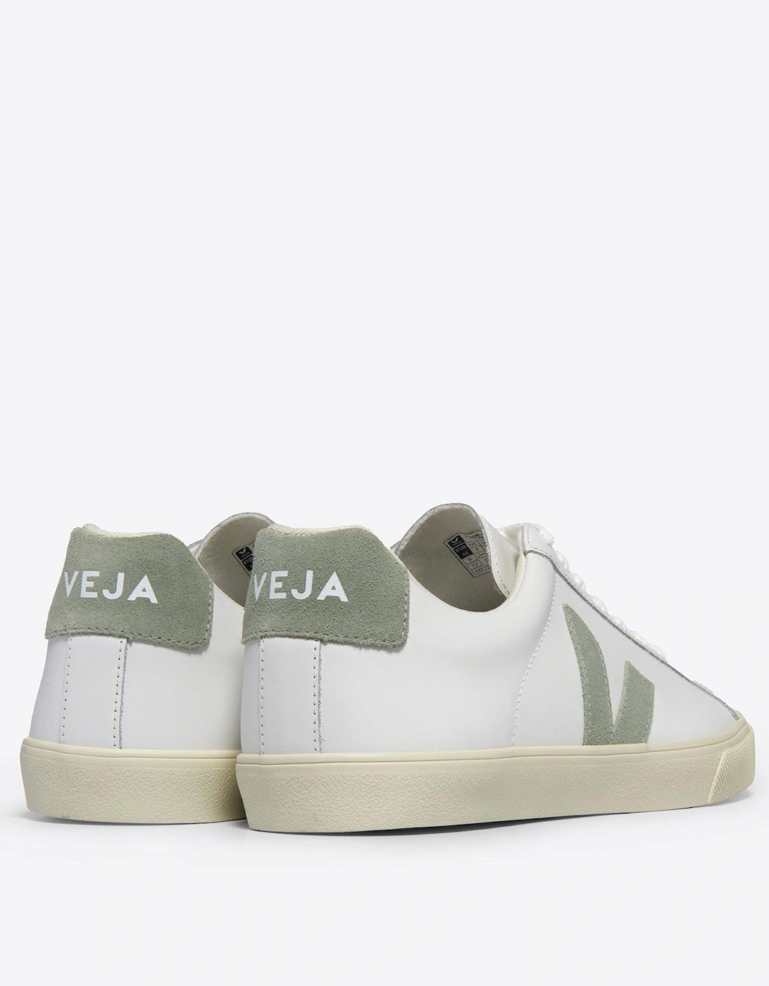 Womens Esplar Logo Trainers - White/Green