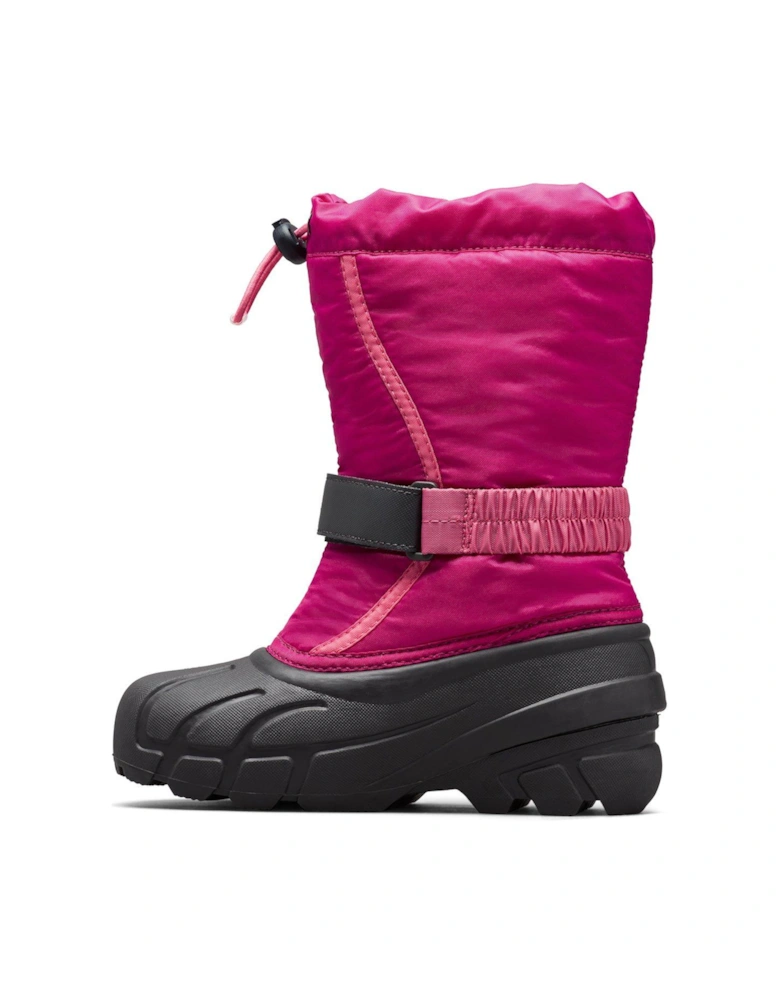 Kids Youth Flurry Boots - Dark Pink