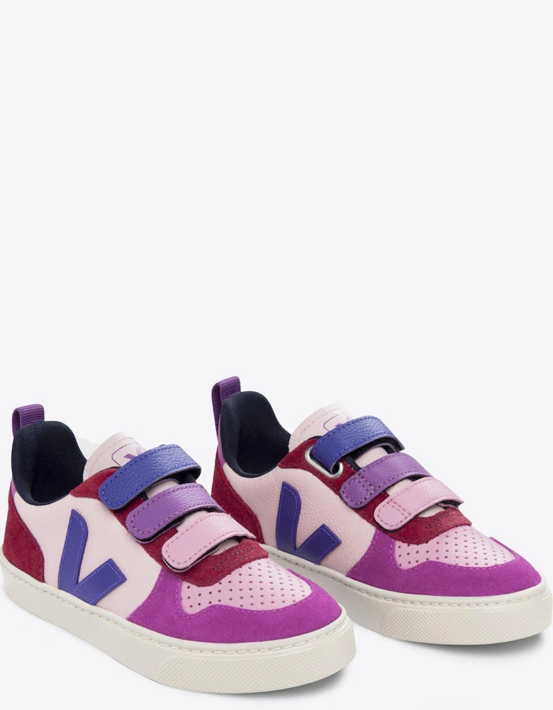 Kid's V-10 Trainers - Pink/Multi