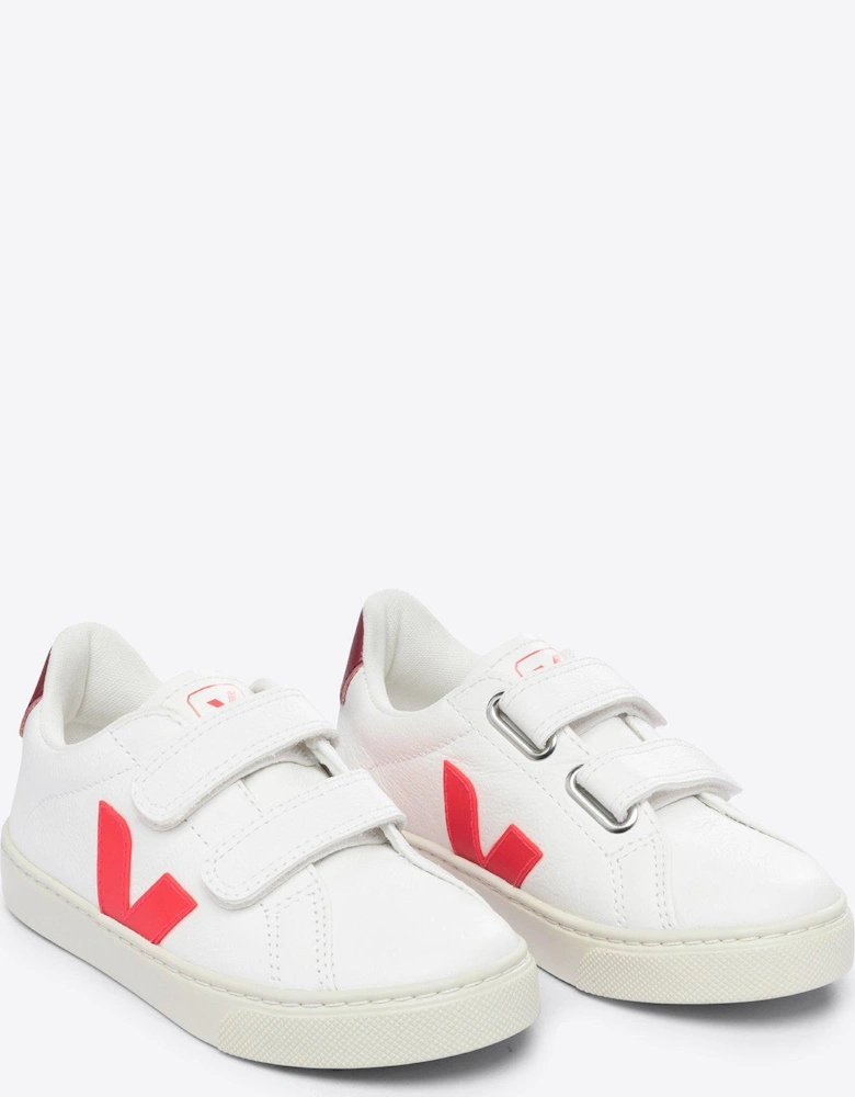 Kid's Esplar Trainers - White/pink