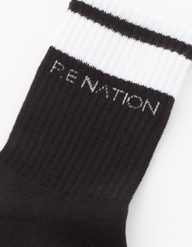 Womens Training Homage Sock - Black