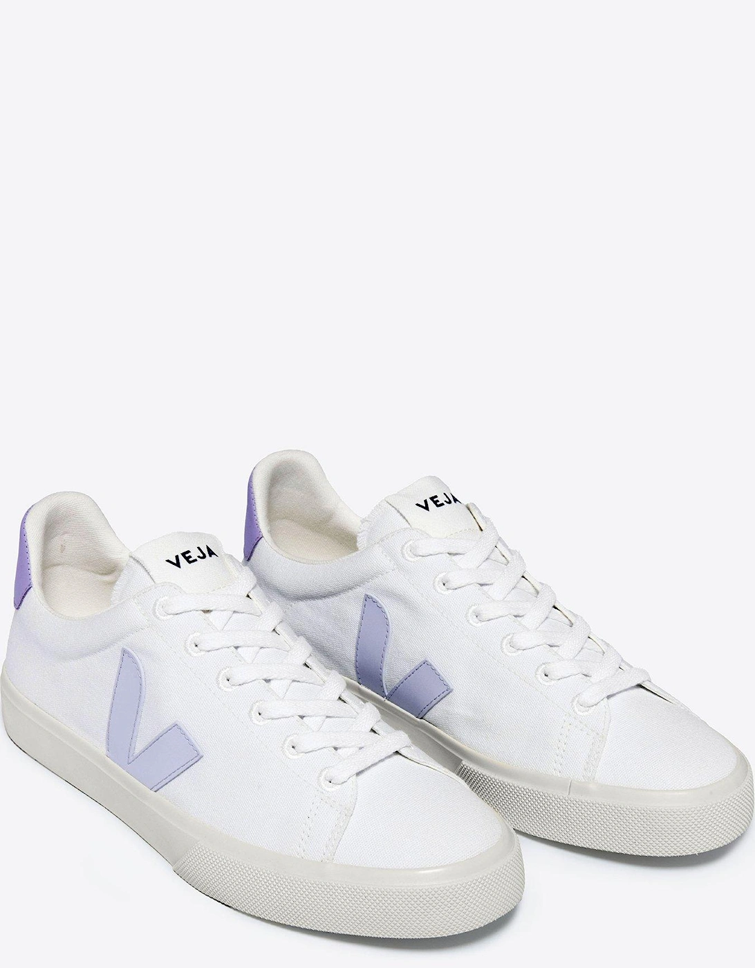 Women's Campo Canvas Trainers - Light Purple