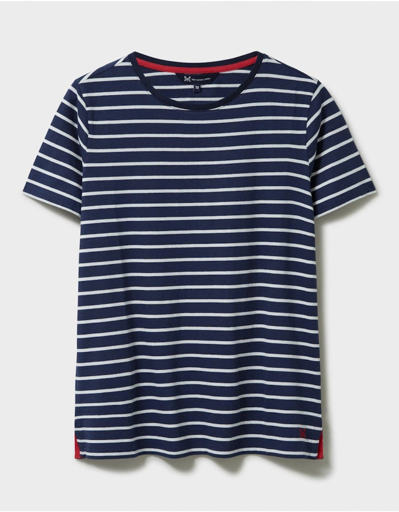 Breton Stripe T-shirt - Navy