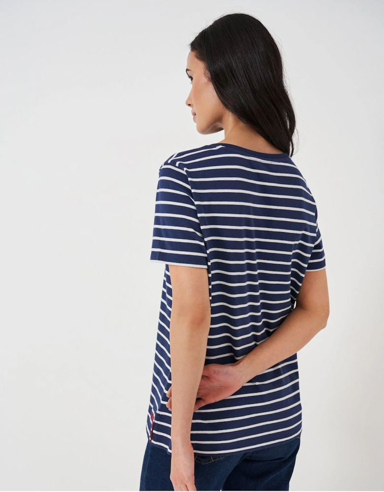 Breton Stripe T-shirt - Navy