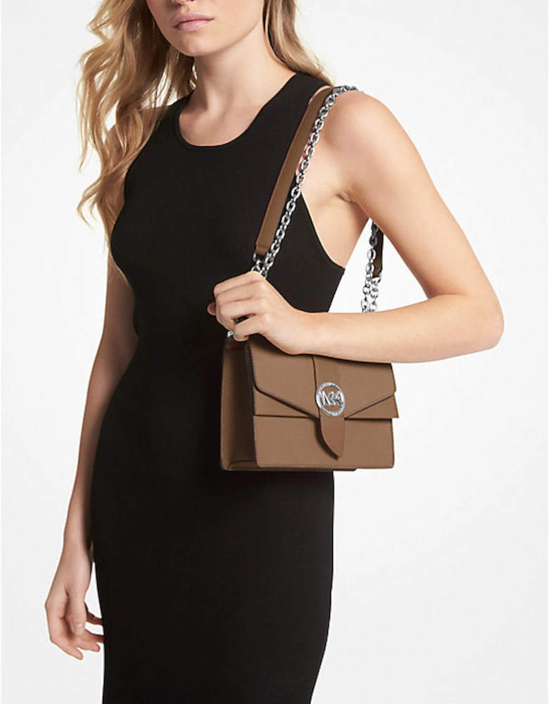 Greenwich Small Saffiano Leather Crossbody Bag