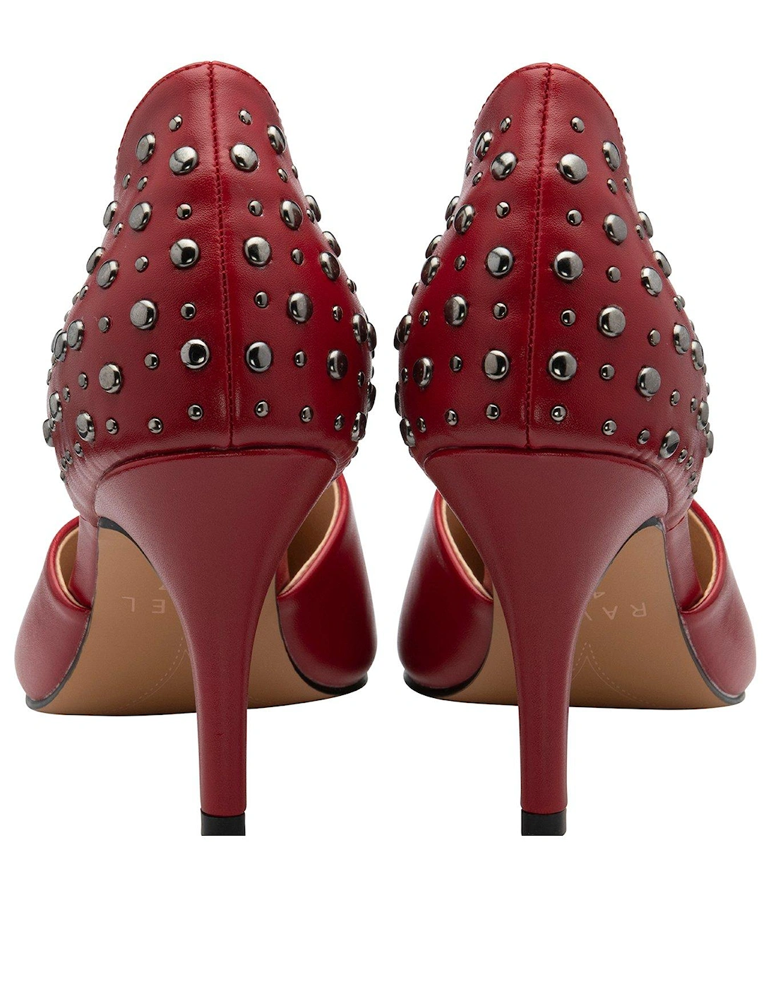 Mulben Two Part Heels - Red