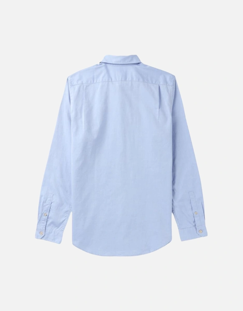 PS LS Tailored Fit Shirt Zebra - Blue