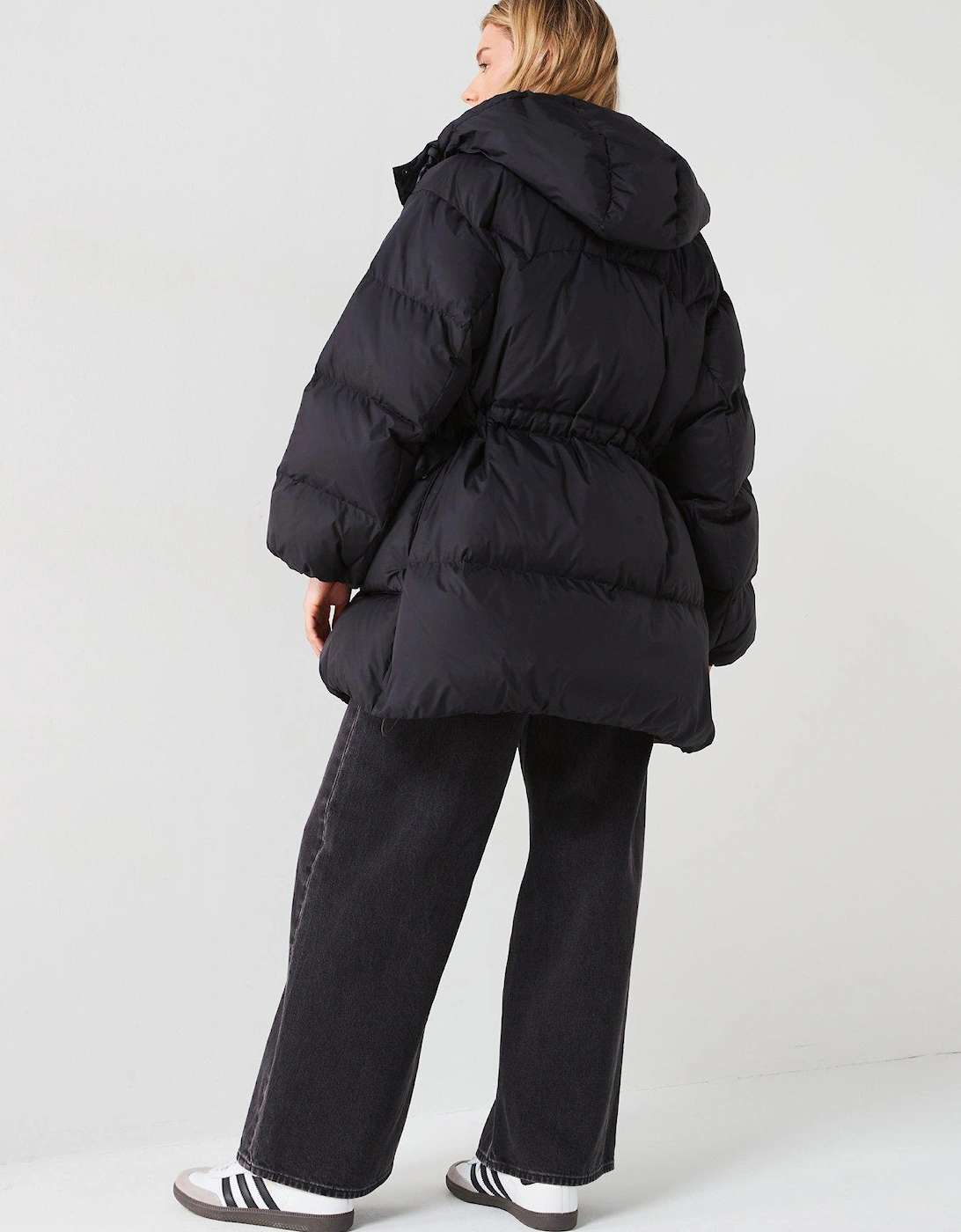 Western Padded Jacket - Caviar - Black