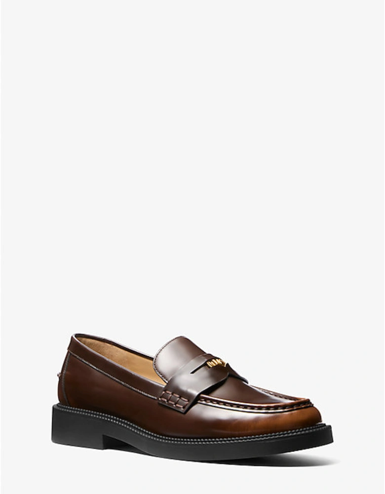 Eden Burnished Leather Loafer