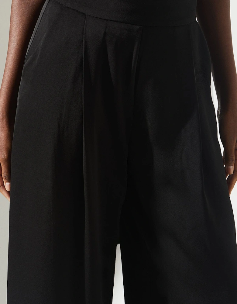 Satin Wide Leg Trouser