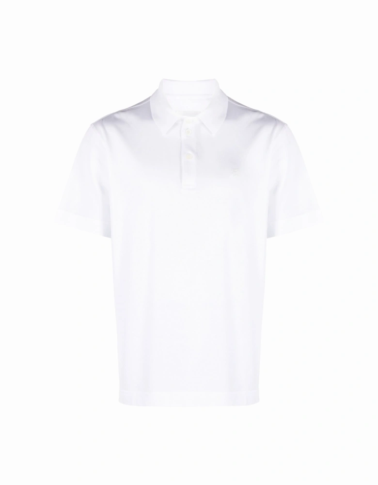 Classic Fit 4G Polo White