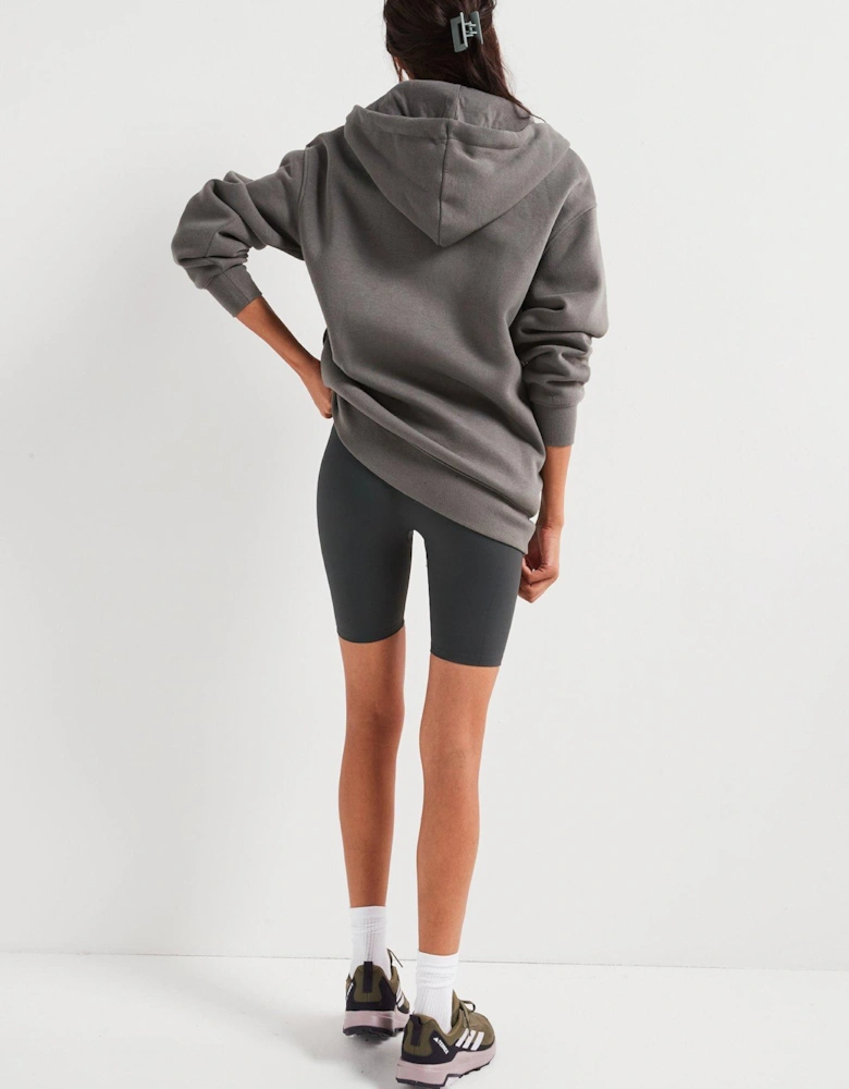 The Essential Zip Through Hoodie - Charcoal