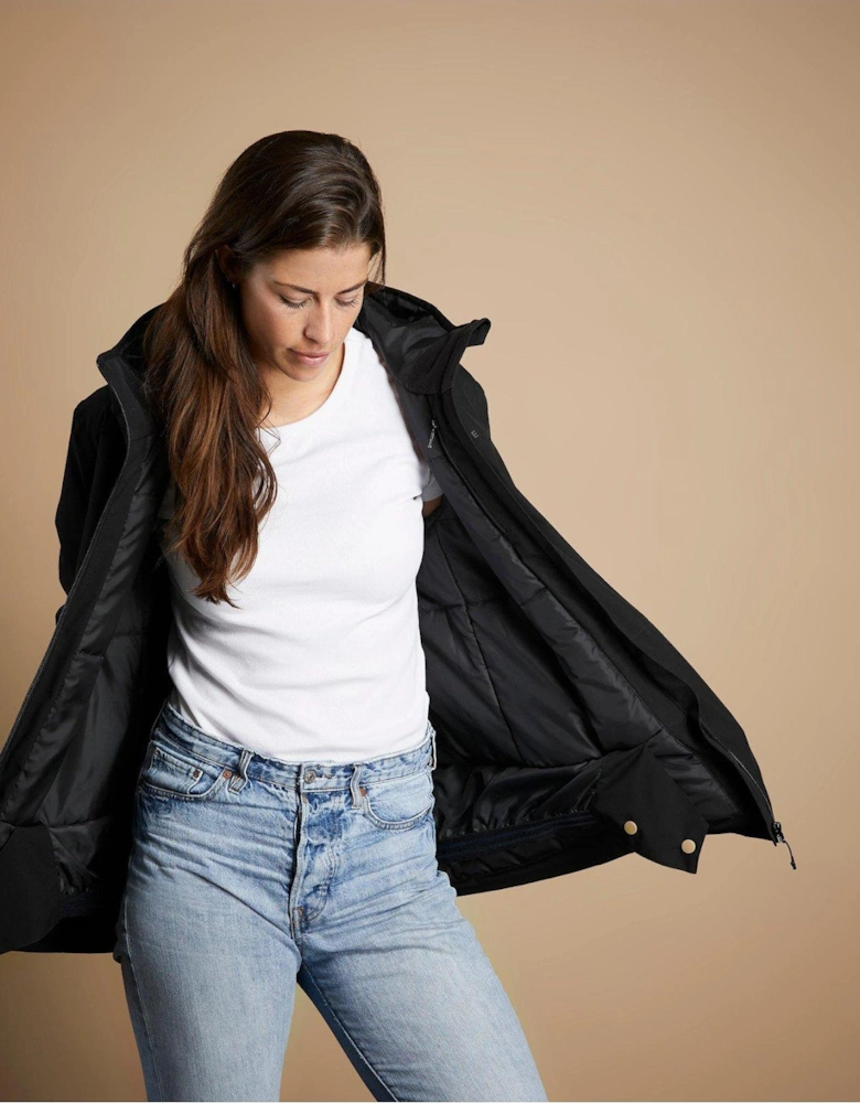 Women's Ski Jacket 100 - Black