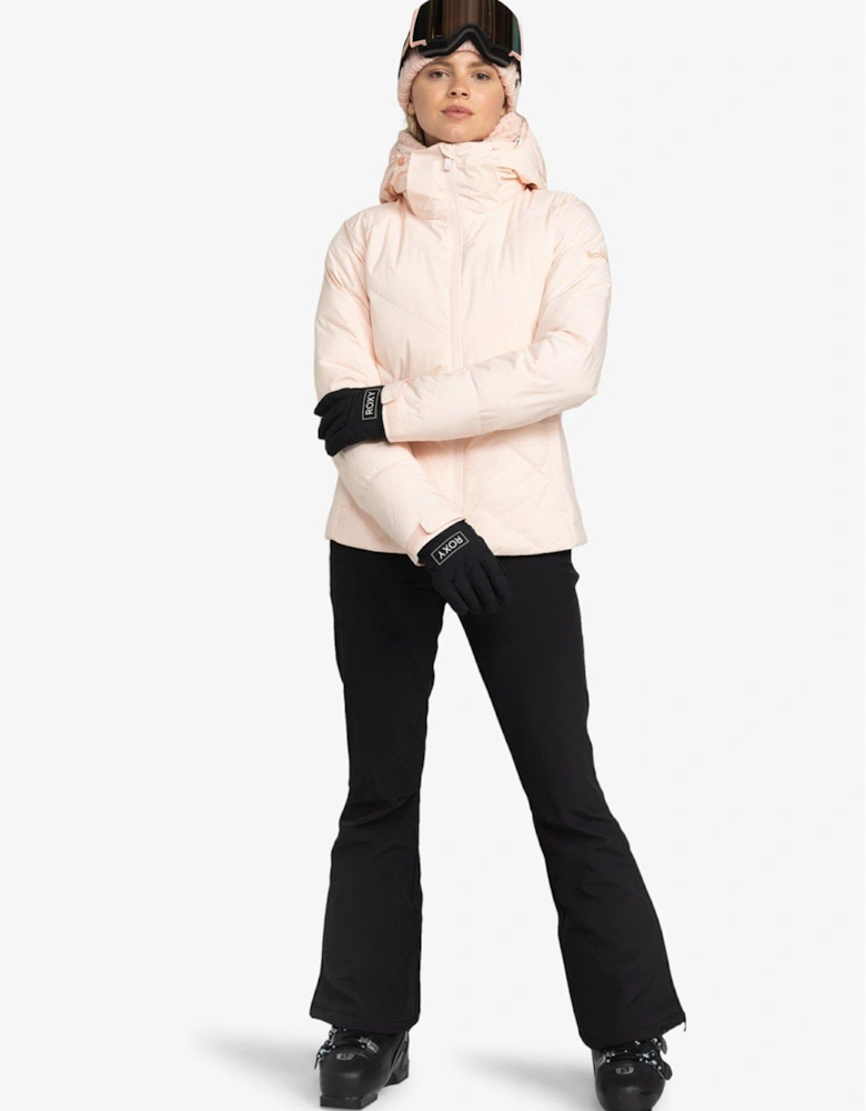 Women's Snow Drift Ski Jacket - Pale Pink