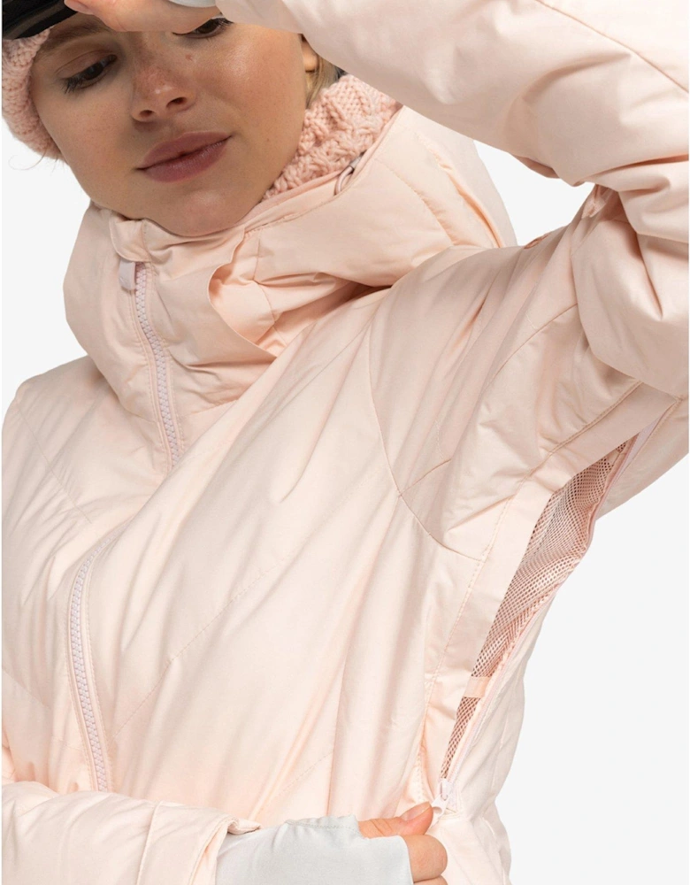 Women's Snow Drift Ski Jacket - Pale Pink