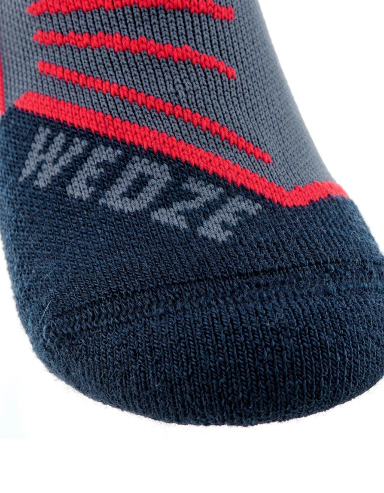 Kids' 500 Ski Socks - Navy Blue