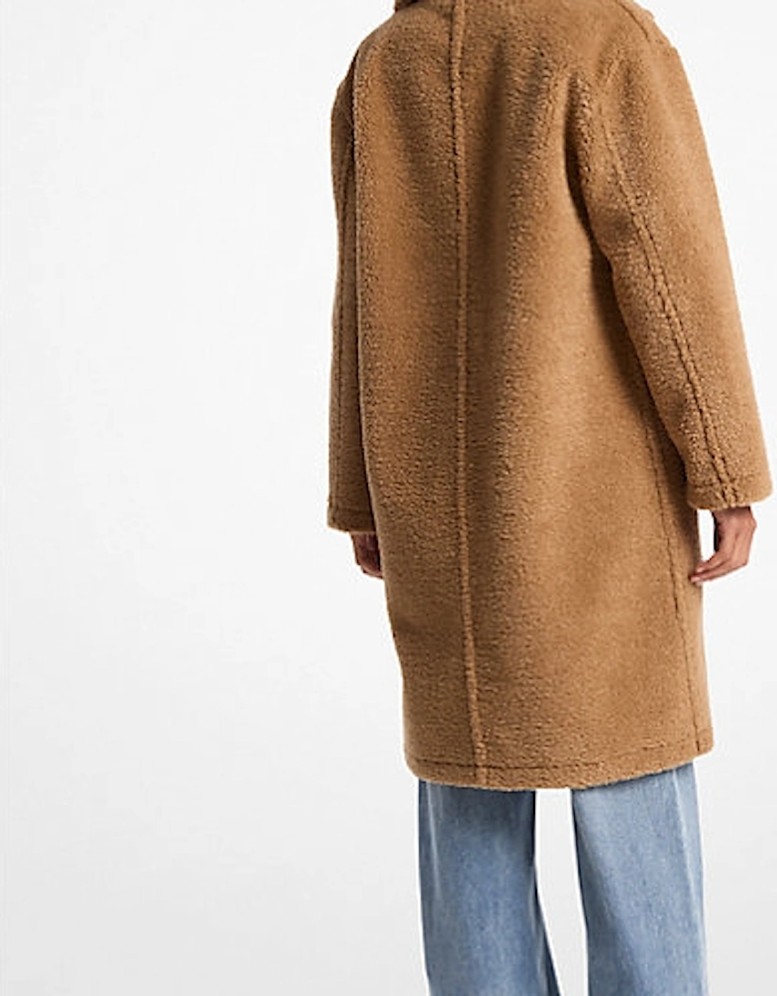 Oversized Shearling Teddy Coat