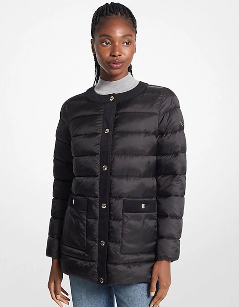 Packable Nylon Puffer Jacket