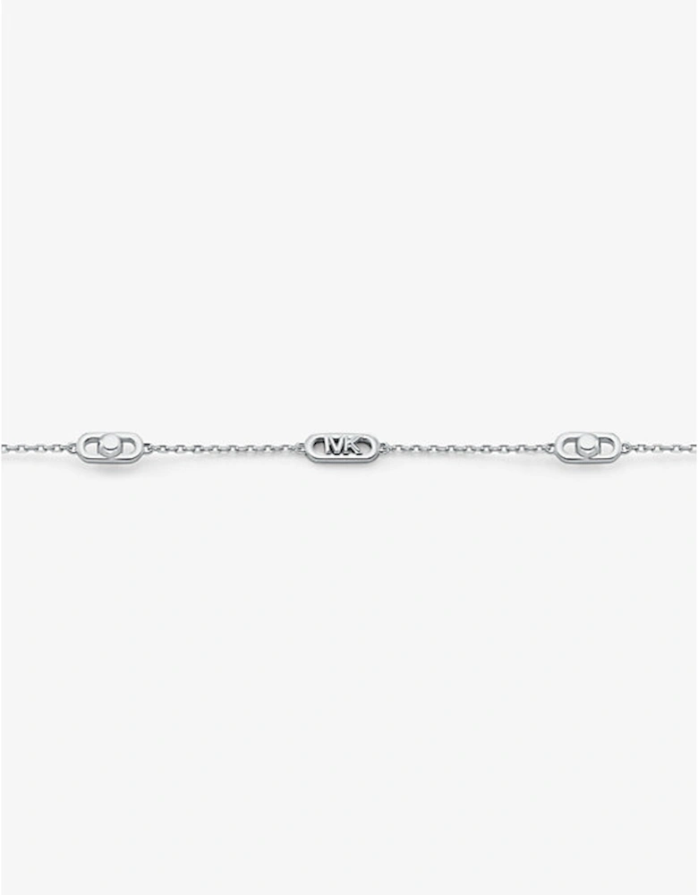Astor Link Small Precious Metal-Plated Sterling Silver Necklace