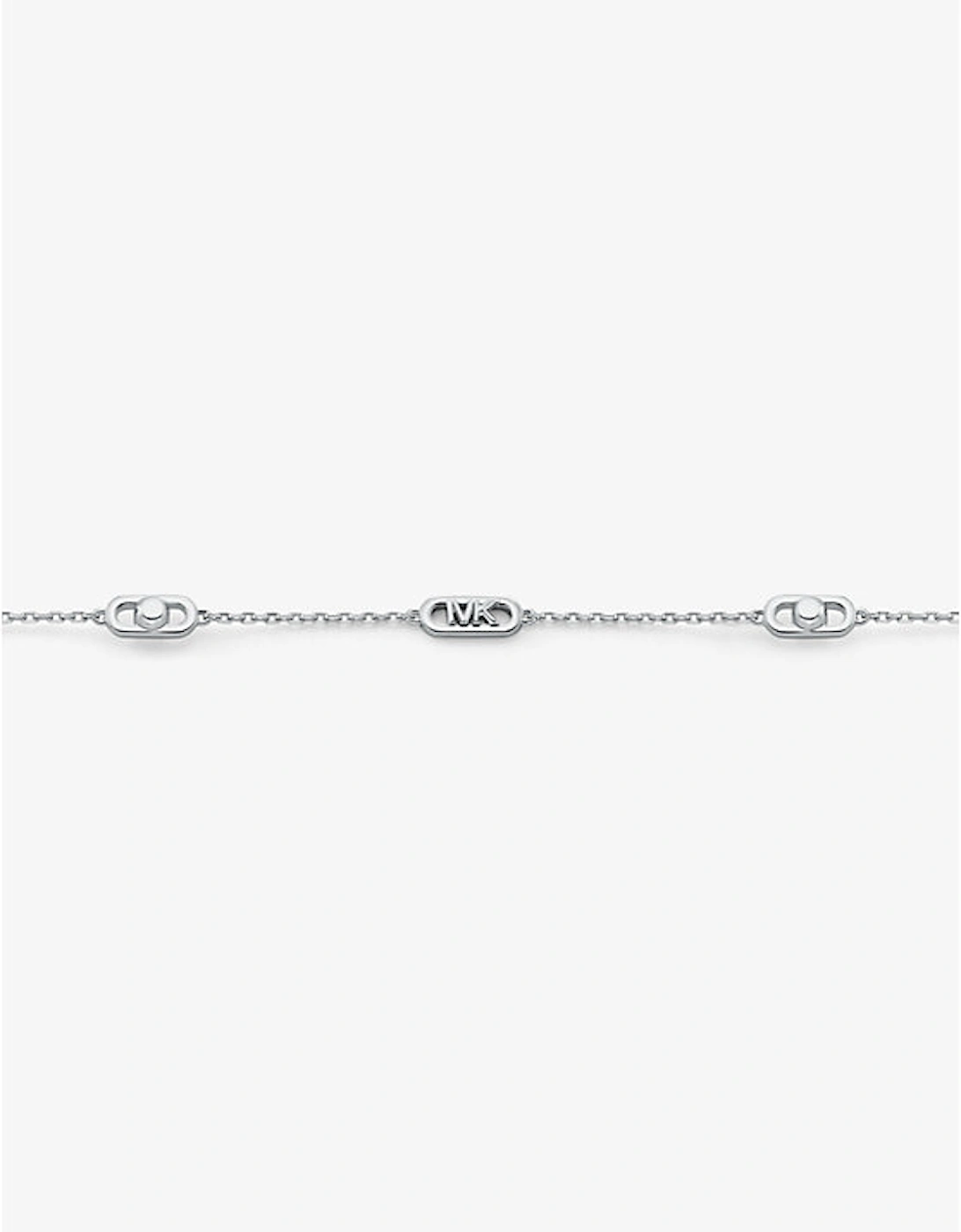 Astor Link Small Precious Metal-Plated Sterling Silver Necklace