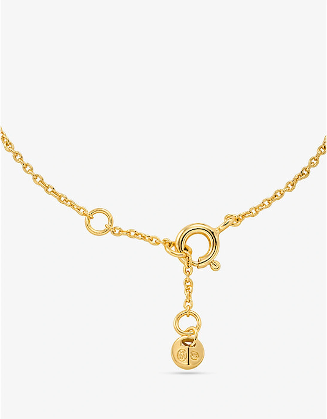 Astor Link Small Precious Metal-Plated Sterling Silver Chain Bracelet