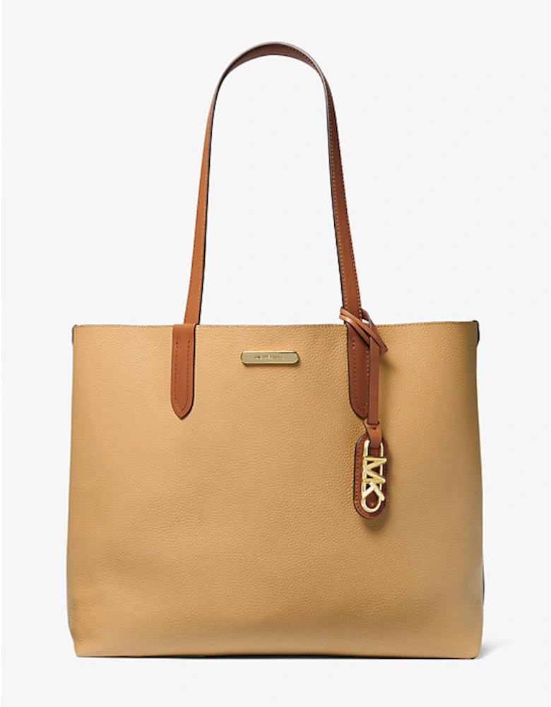 Eliza Extra-Large Pebbled Leather Reversible Tote Bag