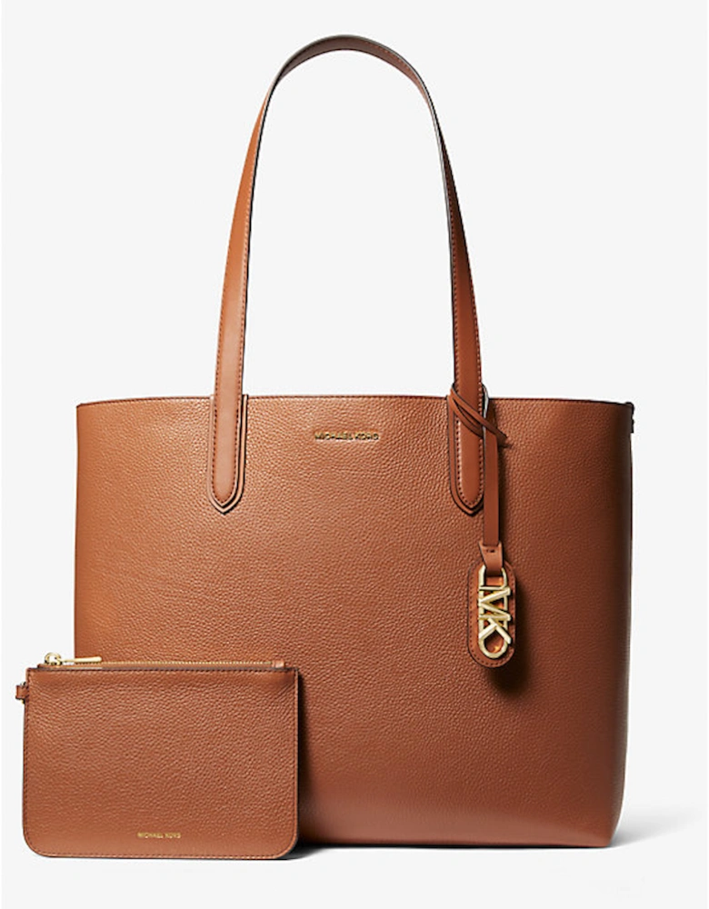 Eliza Extra-Large Pebbled Leather Reversible Tote Bag