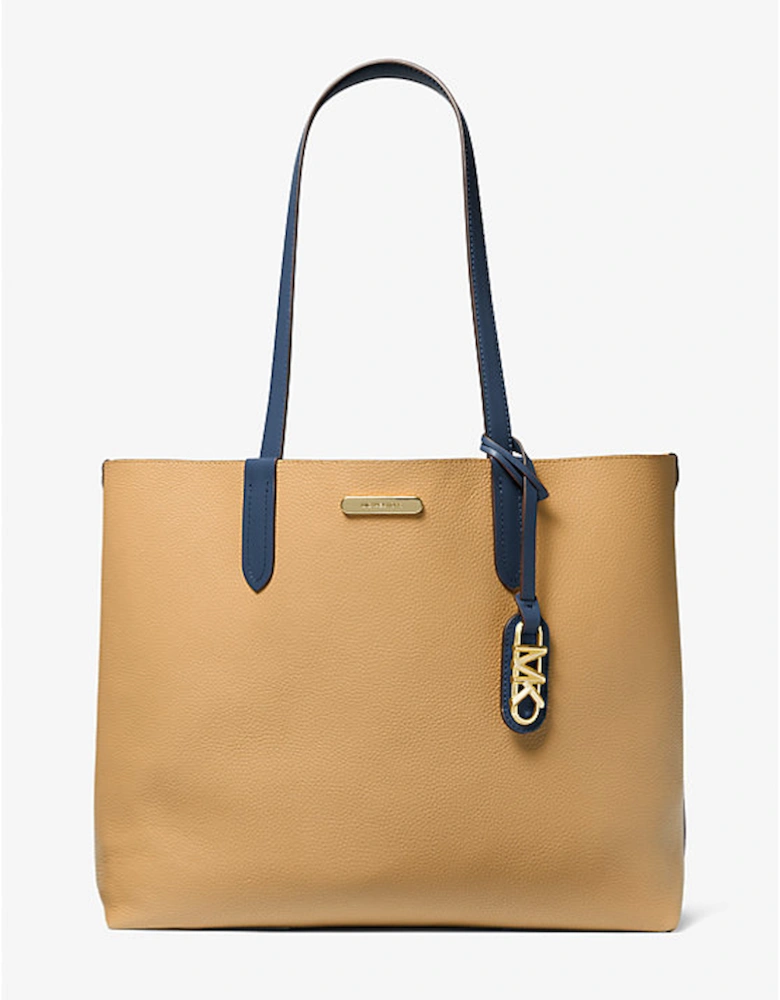 Eliza Extra-Large Pebbled Leather Reversible Tote Bag