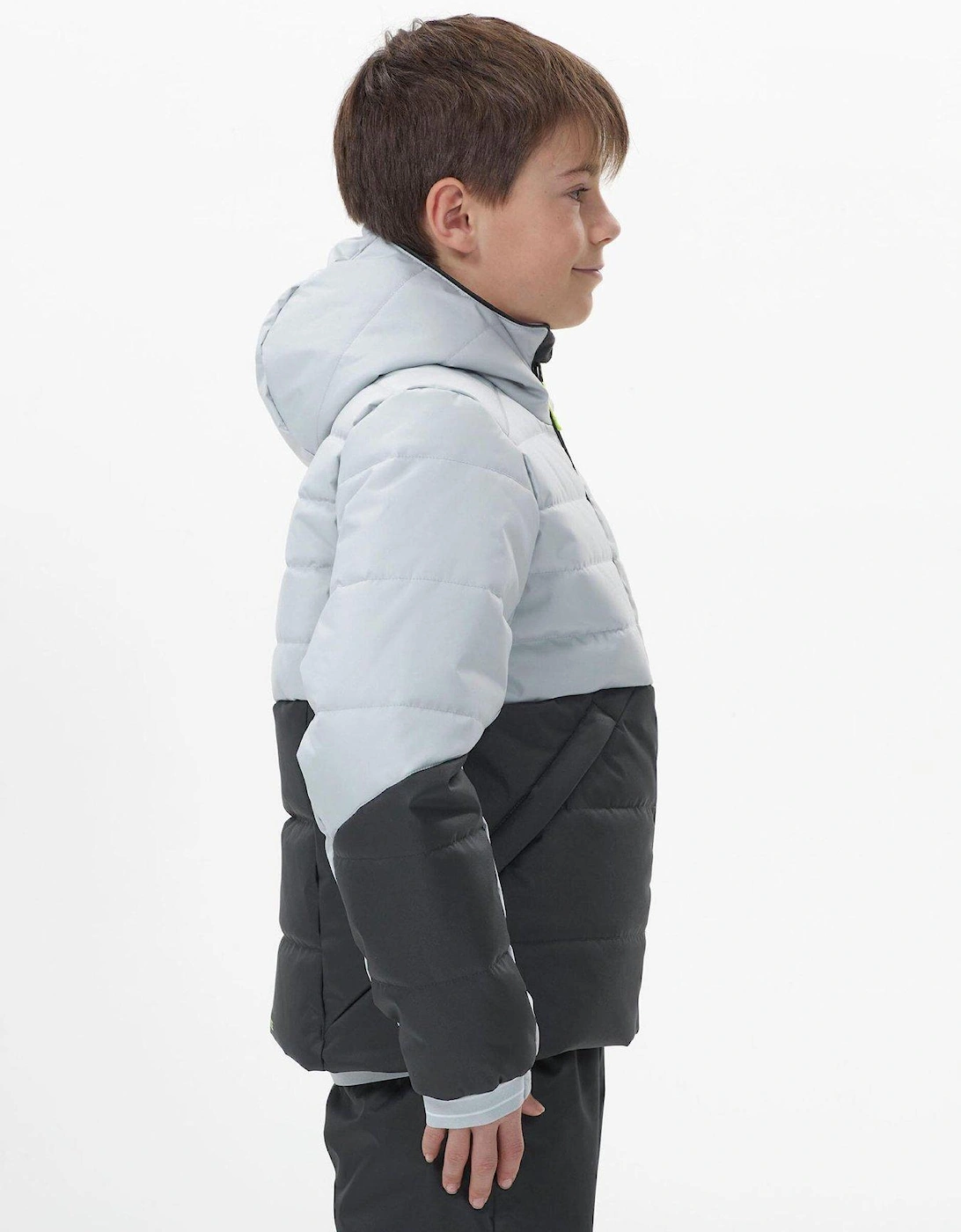 Boys P 180 Warm Ski Jacket - Dark Grey