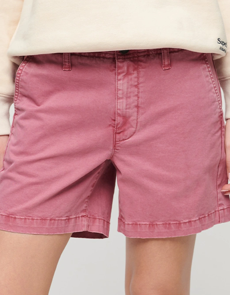 Women's Classic Chino Short Mauve Pink