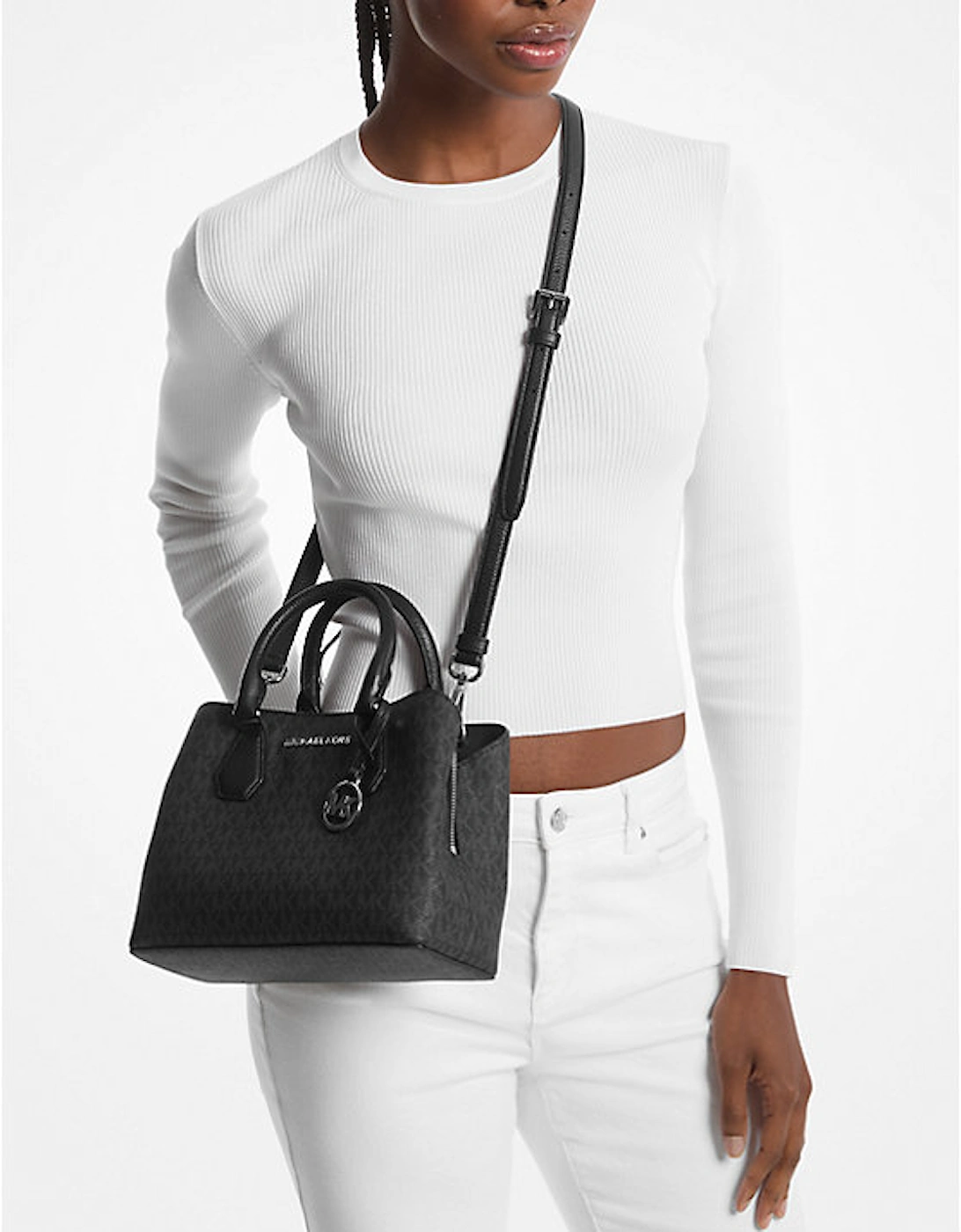 Camille Small Logo Satchel