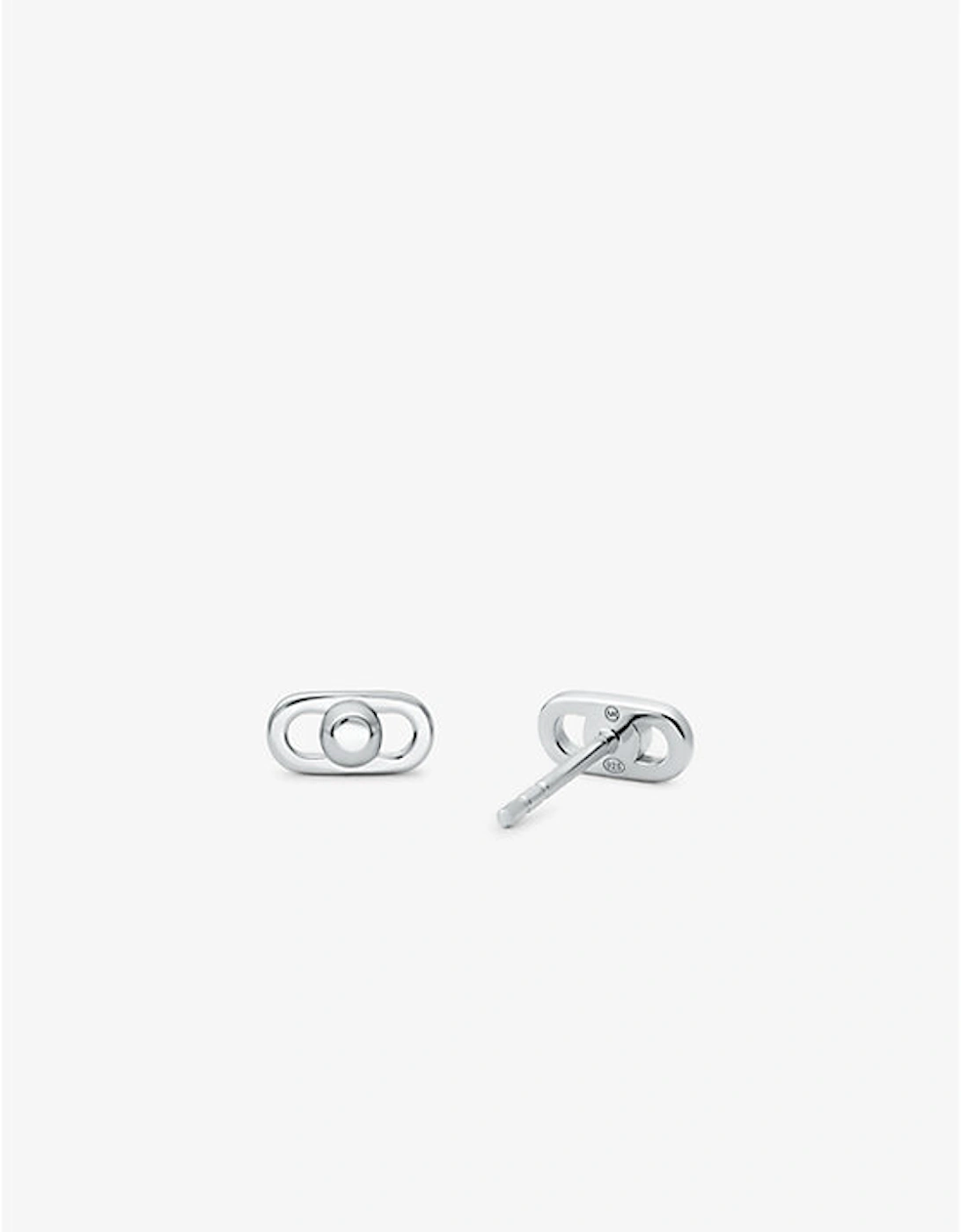 Astor Link Extra-Small Precious Metal-Plated Sterling Silver Earrings