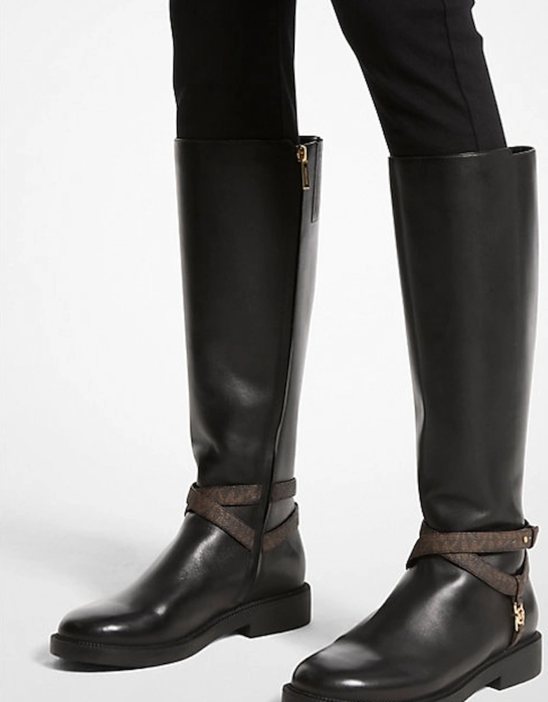 Abigail Leather Riding Boot